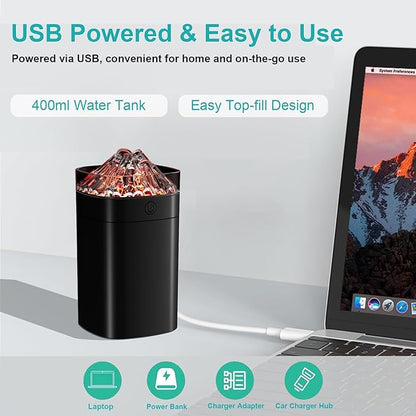 Portable Mini Humidifier, 400ml Small Humidifier - Image 6