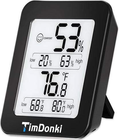 Digital Hygrometer with Max and Min Records 10s Fast Refresh by Unknown