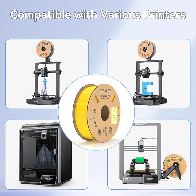 Official Creality Hyper PETG Filament 1.75mm, High Speed 600mm/s 3D Printer - Image 7