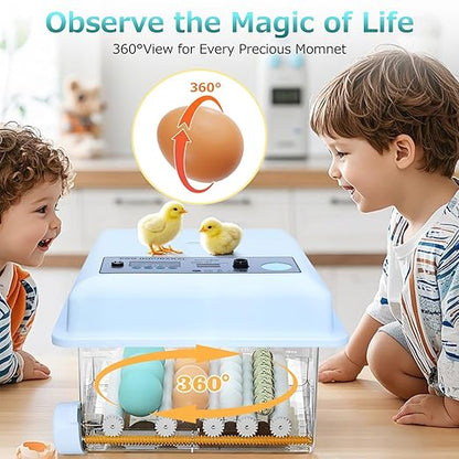 Incubators for Hatching Eggs 16 Egg Automatic Egg Incubator - Image 7