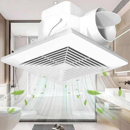 Bathroom Exhaust Fan for Ceiling, Household Bath Vent Ventilation Fan, 110 CFM - Image 2