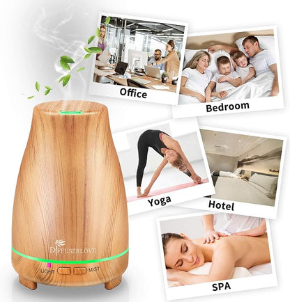 Diffuserlove Essential Oil Diffuser 200ML Aroma Diffuser Mist Humidifiers - Image 8
