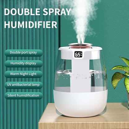 Humidifier for Bedroom, 1.8L Cool Mist Humidifier - Image 2