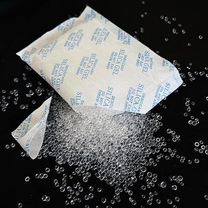 Silica Gel Packets – 50 Gram 25 Packs Desiccant Bags, Moisture Absorbers - Image 2