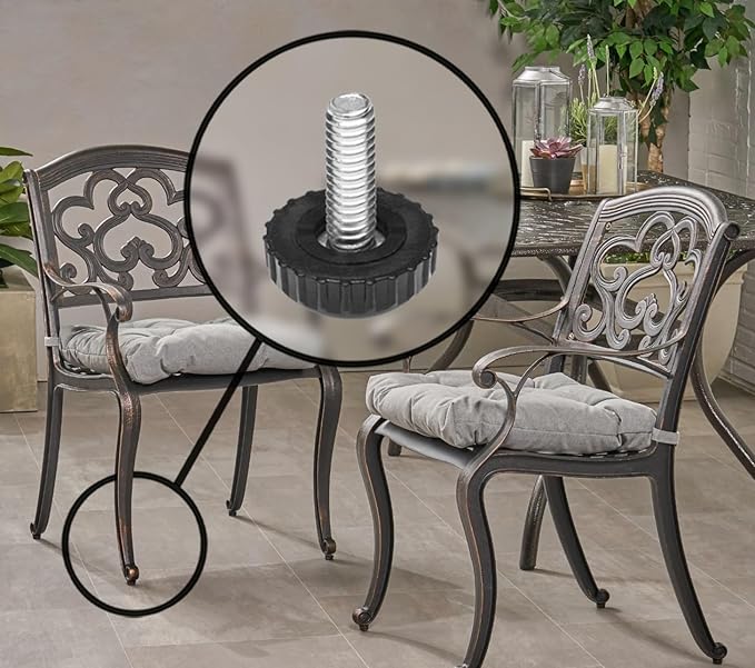 Slipstick Gorilla Outdoor Adjustable Furniture Levelers Weatherproof Screw in - Image 3