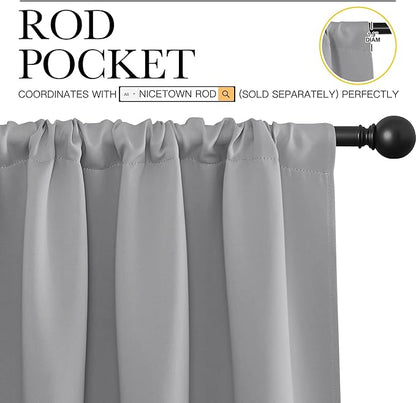 NICETOWN Blackout Curtains Panels - Image 2