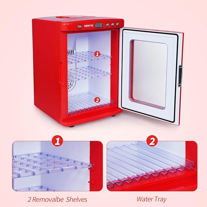 RYFT Incubators for Hatching Eggs, 25L Portable Reptile Scientific Lab Incubator - Image 3