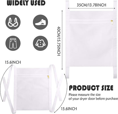 Sneaker Wash & Dry Net Bag for Dryer, 15.7x13.8 Inch Large HoneyComber Mesh Bags - Image 2