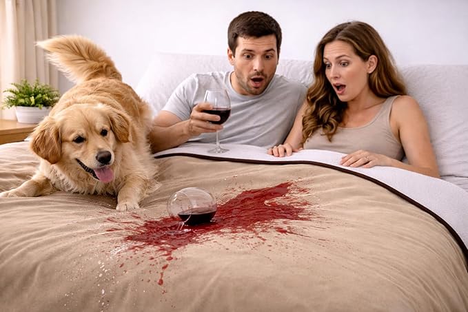 Premium Deluxe ! 100% TOP Waterproof Blanket Guarantees to Keep Your Bed Dry! - Image 8