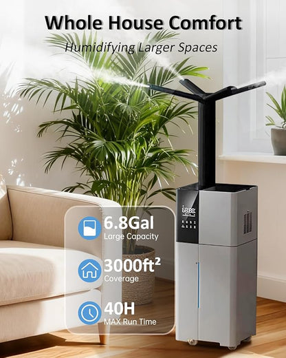 Humidifier Large Room, 26L/6.8Gal Whole House Humidifiers - Image 2