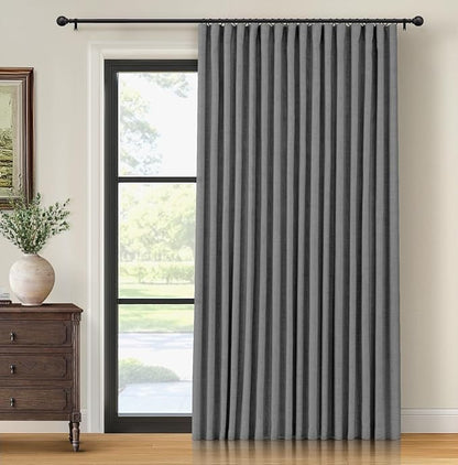 INOVADAY Thermal Sliding Door Curtains 100% Blackout Curtains by INOVADAY