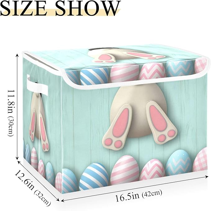 xigua Easter Bunny Storage Bins - Image 3