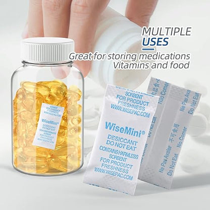 Silica Gel Packets, 0.5 Gram 22000 Silica Packets, Food Grade Dessicant - Image 3
