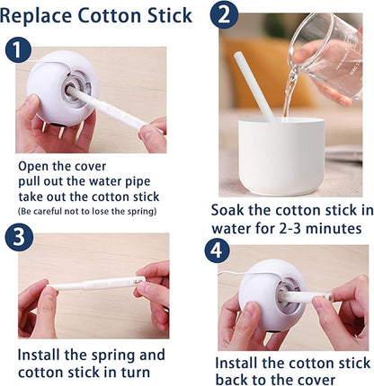 Humidifier Filters Sticks 3.66'' Replacements Cotton Stick Small Humidifier - Image 4
