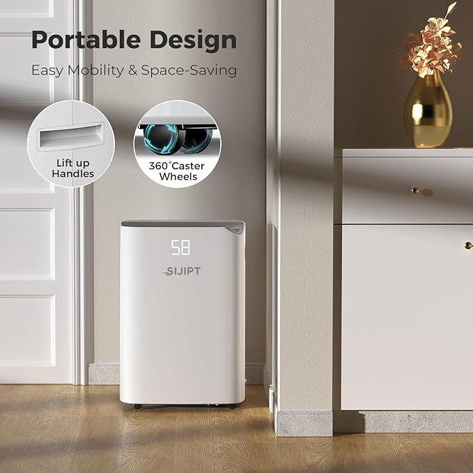 Dehumidifier for Basement, App-Controlled Dehumidifiers for Home - Image 5