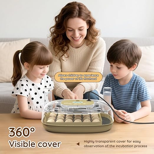 24 Egg Incubator for Hatching Eggs - Image 4