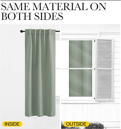 NICETOWM Window Treatment Curtain Panels - Image 6