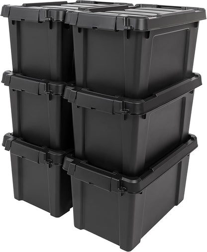 IRIS USA 5 Gallon Lockable Storage Bins by IRISUSA