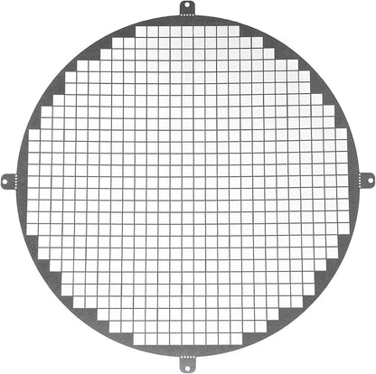 Repa Market 12" Inch Galvanized Steel Round Crawl Space Vent Grid by RepaMarket