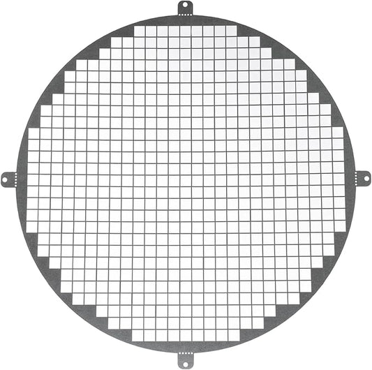 Repa Market 12" Inch Galvanized Steel Round Crawl Space Vent Grid by RepaMarket