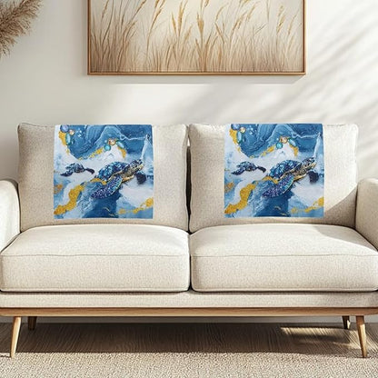 Marble Turtle Recliner Headrest Cover - Image 3