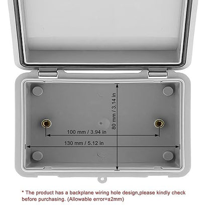 Sunnyglade ABS Plastic Dustproof Waterproof IP65 Junction Box Universal Durable - Image 4