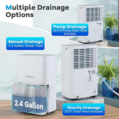 COSTWAY 150 Pints Dehumidifier - Image 4