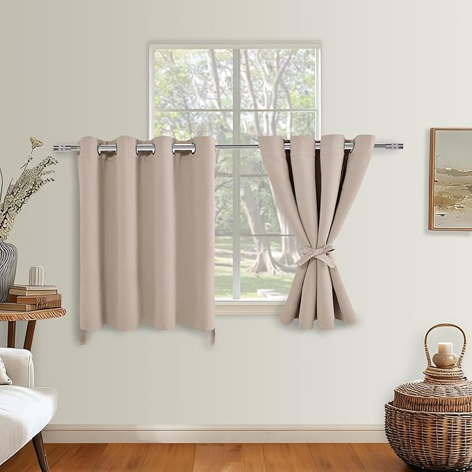 Hiasan RV Blackout Curtains for Bedroom, 52 x 30 Inches Long - Image 2