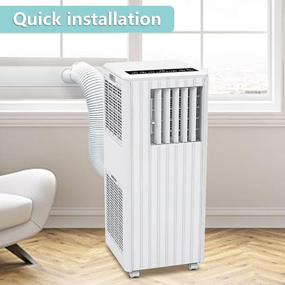 8, 000 BTU Portable Air Conditioner – 3-in-1 Cooling, Dehumidifier & Fan - Image 4