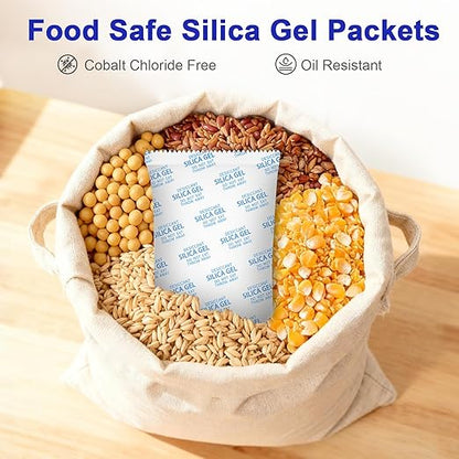 Large Desiccant Packs, 5 Packs 600 Gram Silica Gel Packets Reusable, - Image 3