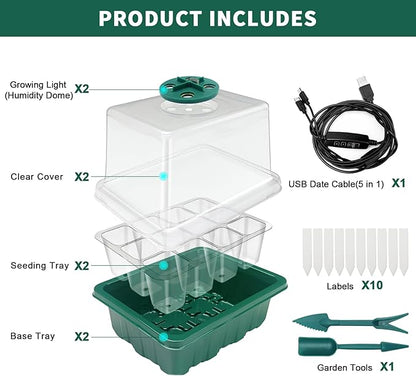 Seed Starter Tray, Seedling Starter Trays - Image 7