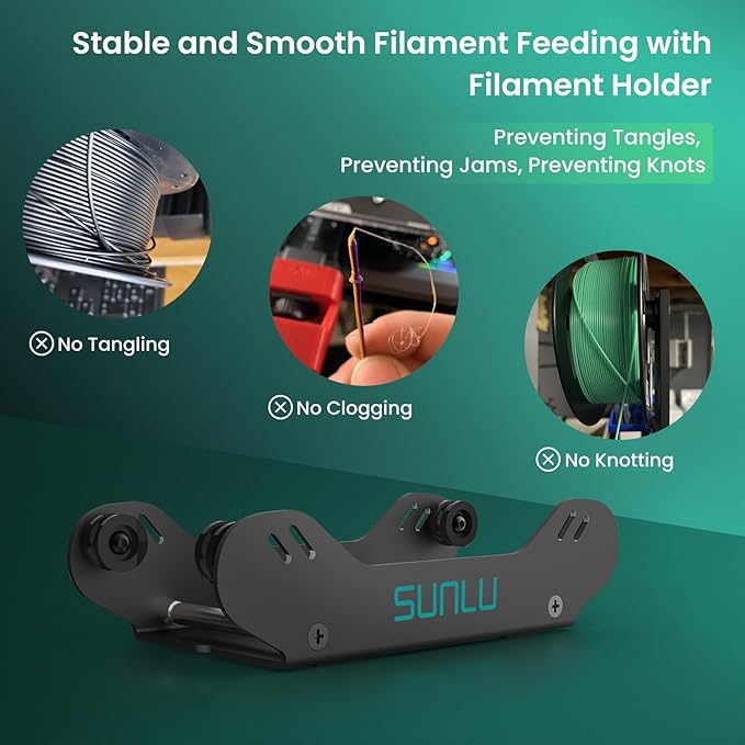 SUNLU 3D Printer Filament Holder, Filament Spool Holder, 1 Piece - Image 7