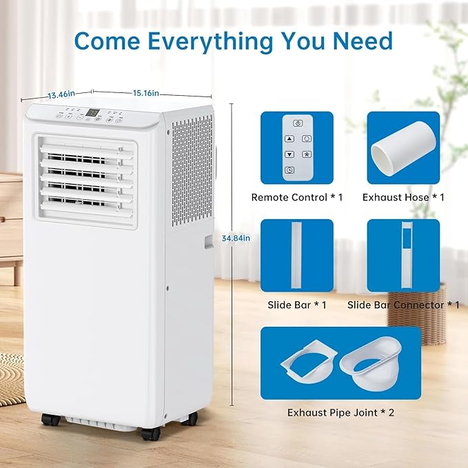 GarveeLife 10000 BTU Portable Air Conditioner, 3-In-1 AC Unit - Image 2