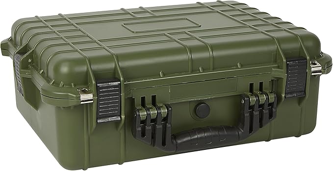 Strongway 20In. Plastic Waterproof Storage Case, Model# Mj-6060_Grn by Strongway