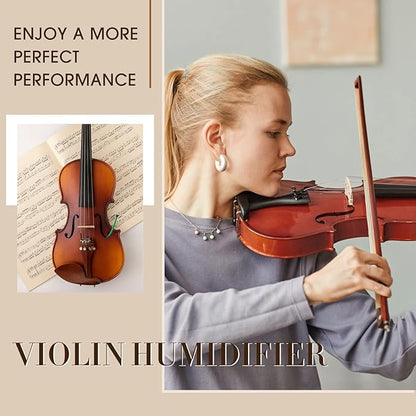 Kathfly 2 Pcs Violin Humidifier Instrument Accessory Violin Sound Hole F Hole - Image 6