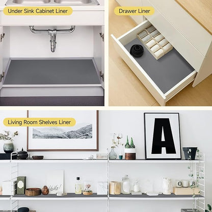 WochiTV Adhesive Shelf Liner 17.5 X 120 Inches Peel and Stick Kitchen Liner - Image 8