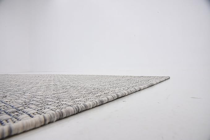 Unique Loom Collection Casual Transitional Solid Heathered Indoor/Outdoor - Image 9