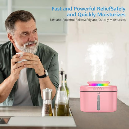 SZO Humidifiers for Bedroom, 2.5L Capacity, Auto Shut-Off, 16 dB Quiet - Image 4