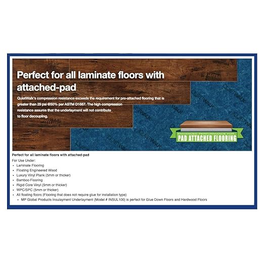 QuietWalk Underlayment 360 sq ft – 3 mm Thick – - Image 15