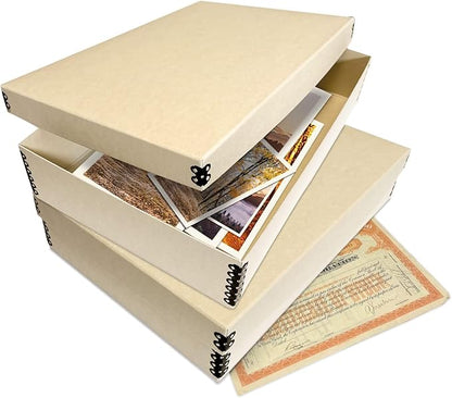 Lineco Museum Archival Storage Box, 11.75x17.75x3.75 in. Drop Front Design. - Image 8