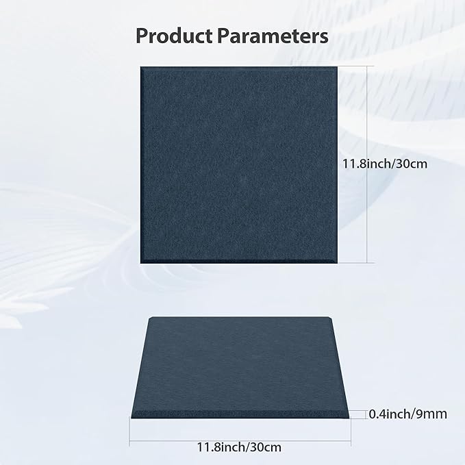 12 Pack Acoustic Panels Self Adhesive Sound Proof Foam, High Density Sound - Image 6