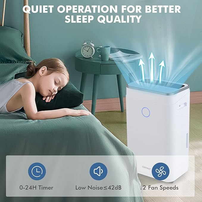 COSTWAY 4000 Sq. Ft Dehumidifier - Image 8