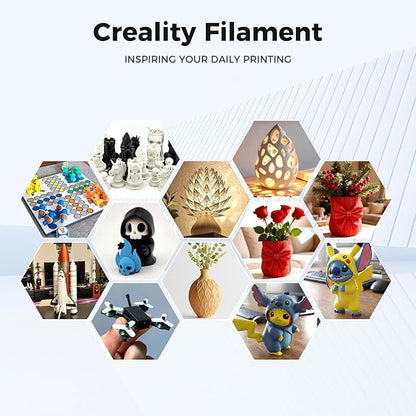Creality 3D Printer Filament 1.75mm, Rainbow PLA+ Plus Pro Filament Toughness - Image 8