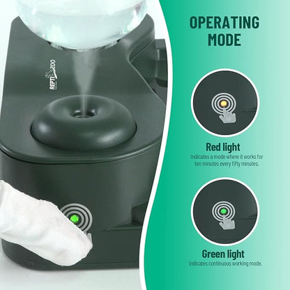 REPTI ZOO Water Feeder and Fogger, 2 in 1 Reptile Humidifier - Image 2