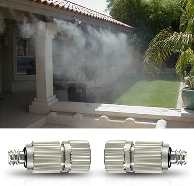 High Pressure Outdoor Anti-drip Fogging Spray Head Outdoor Cooling Misting - Image 6
