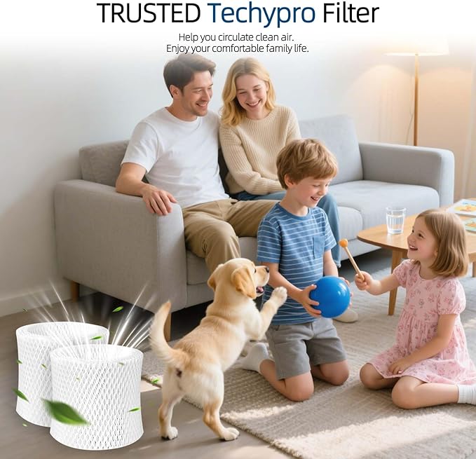 HC-888 Humidifier Replacement Wicks Filters: - Image 6