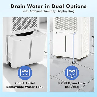 NEWBULIG 50Pints Dehumidifier - Image 5