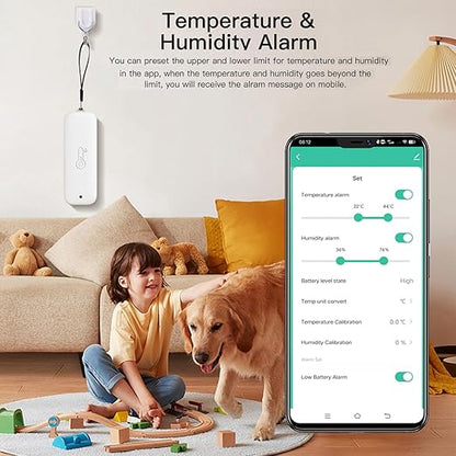 WiFi Thermometer Hygrometer: Smart Temperature Humidity Sensor - Image 2