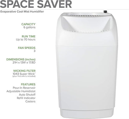AIRCARE Space-Saver Evaporative Whole House Humidifier - Image 2