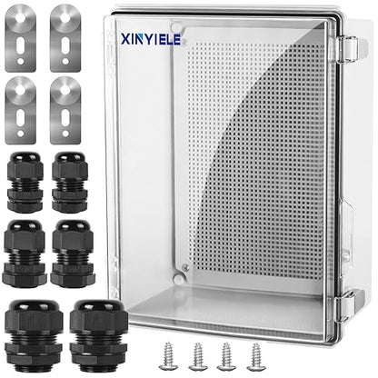 Waterproof Outdoor Project ABS Plastic Junction Box IP67 Weatherproof Dustproof by XINYIELE